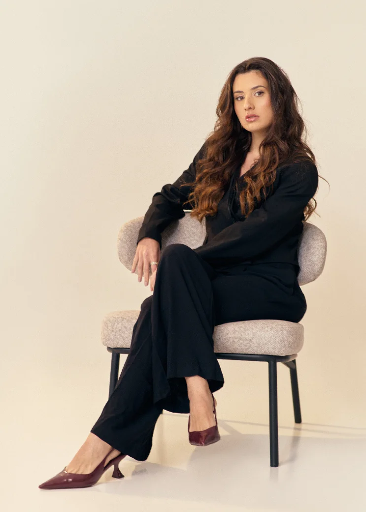 Danielle no consultório